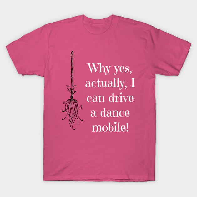 Dance Mobile T-Shirt by dryweave